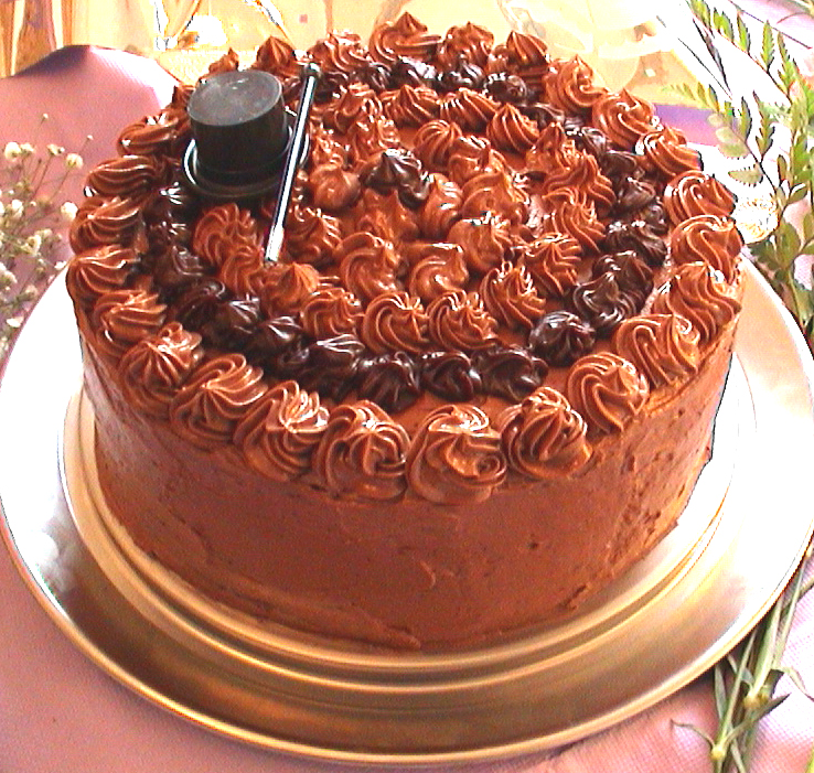 Chocolate Ganache Cake Chocolate Ganache Cake picture